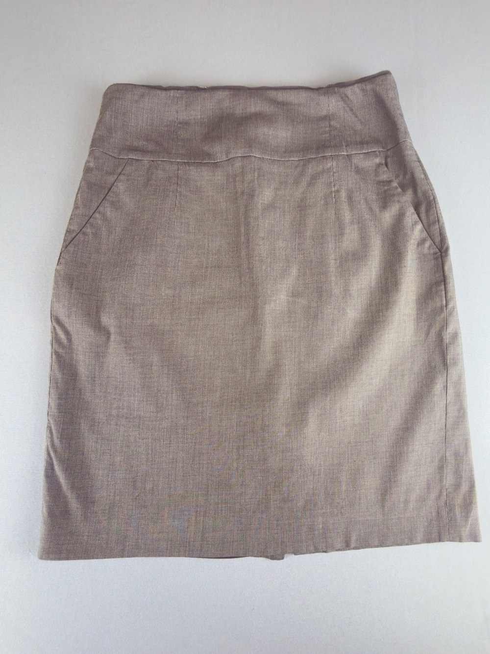Banana Republic Neutral Taupe Pencil Skirt
